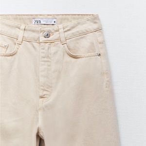 Zara straight fit— super high rise straight leg, full length